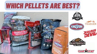 WHICH WOOD PELLETS ARE BEST? | Which pellet brand is best for your smoker? Pit Boss, Traeger..