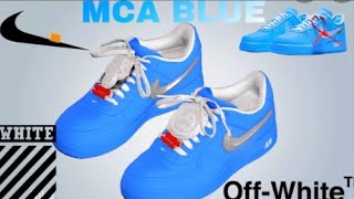 off white air force 1 blue 2k20