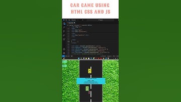 Tough car game using HTML CSS AND JS #coding #html #css #howto #javascript #new #subscribe