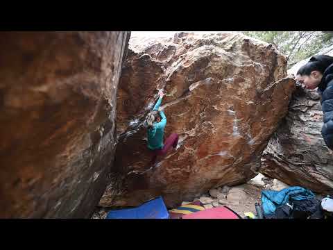 Beta Video for climb Face Plate v6, Red Rock