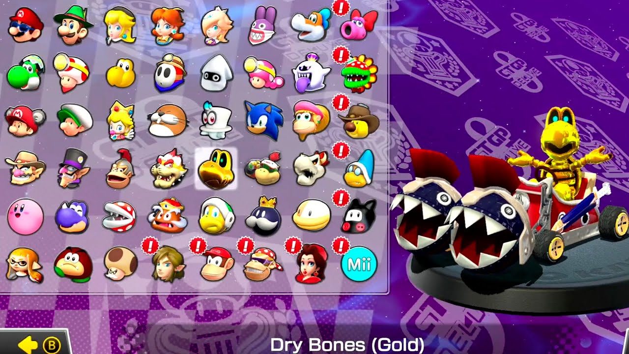 Mario Kart 8 Deluxe (OMEGA LITE) - MEGA PACK! All Characters