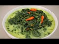 Daun singkong di masak gulai enak banget pasti bikin kalap makan