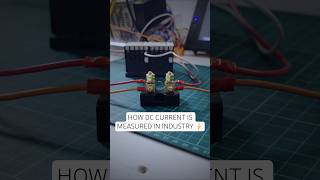 A common technique for DC current measurement ⚡️#electricalengineering #automation #engineer
