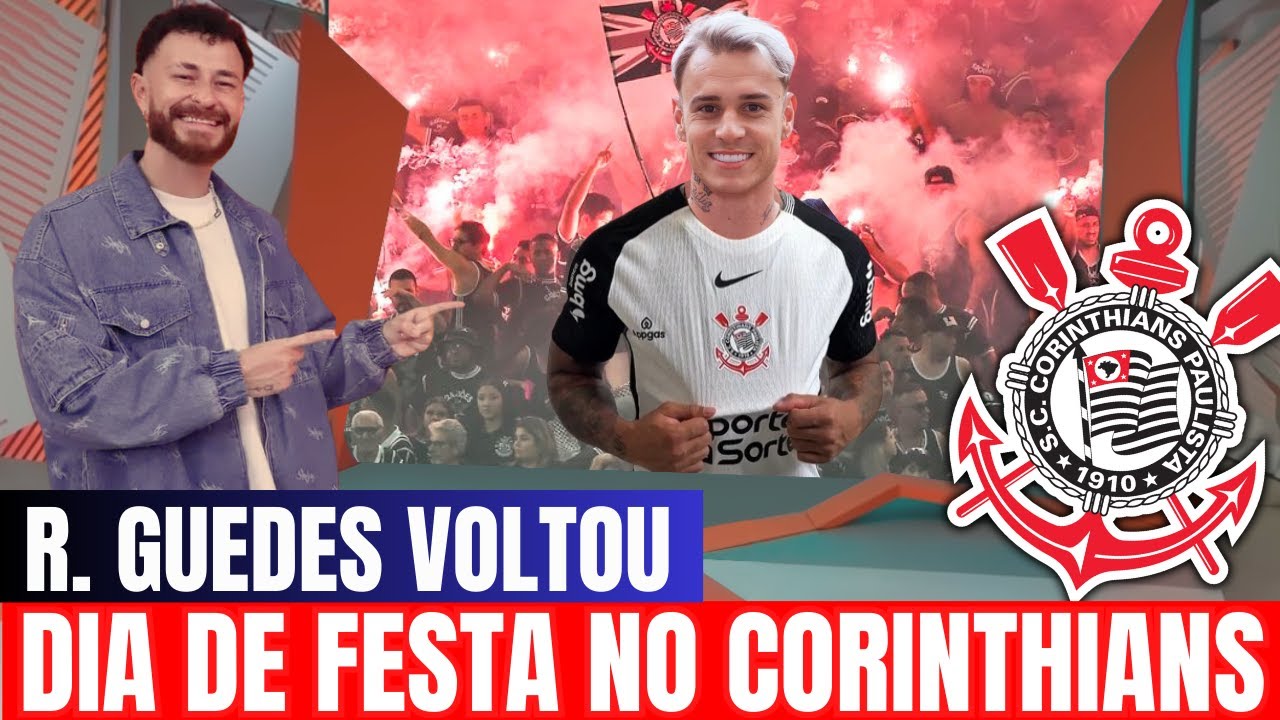Roger Guedes chega! Contrato de 3 ANOS com o TIMÃO está assinado | notícias do Corinthians