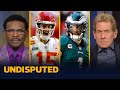 Chiefs host Eagles in Super Bowl LVII Rematch: Will Mahomes or Hurts get the win? | NFL | UNDISPUTED