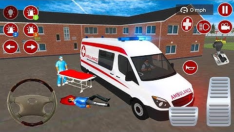 City Ambulance Game Emergency Simulator Game |  New Game Android Games Gameplay Level 10