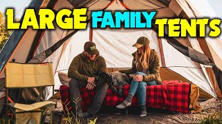 ✅ Top 5 Best Large Family Tents Reviews in 2024 | Best Family Camping Tents 2024 | Camping Gear
