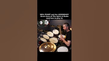 How to play the Drum intro of THE SPIRIT OF RADIO, by RUSH / Neil Peart!