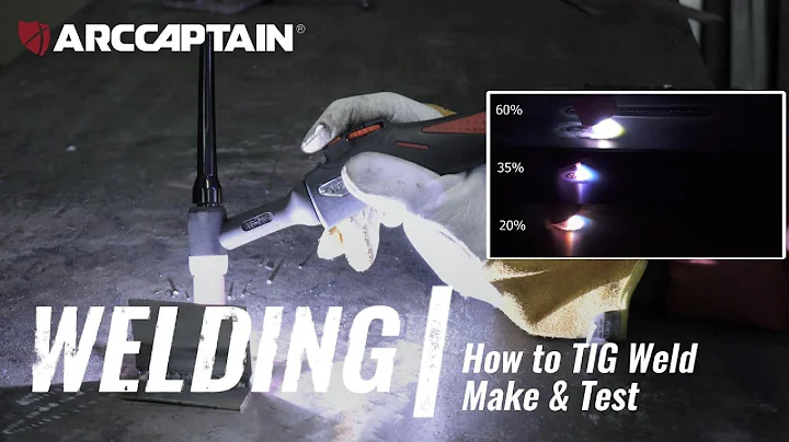 How to TIG weld Basic parameters explained | ARCCAPTAIN & Make and Test