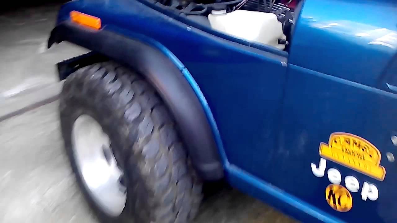 Jeep cj7 v8 amc 360 YouTube