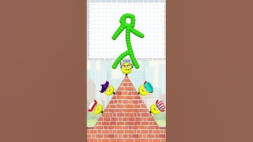 draw to smash gaming short logic puzzle game level2098 #drawtosmash #gamingshort #logicpuzzle