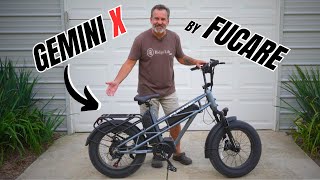 GEMINI X by FUCARE | Fat Tire E-Bike Unboxing/Setup & Review | LONG RANGE E-BIKE!
