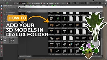 How to add your 3d models folder in DIALux Evo