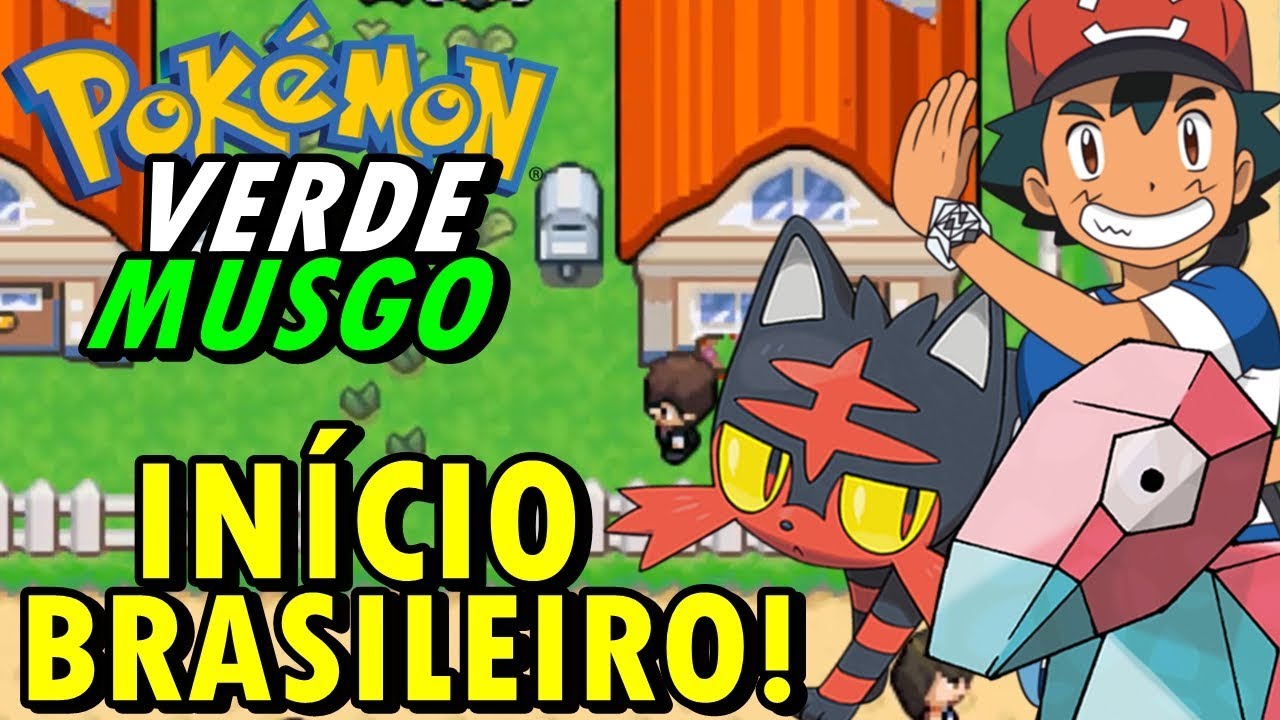 Pokemon Verde Musgo (Detonado - Parte 1) - O Início em Português 