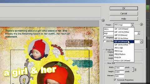 Save for Web with Photoshop Elements