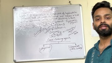 Hydrogels- Introduction, Synthesis, Characterisation and Applications