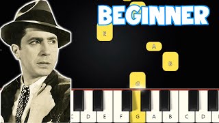 Por Una Cabeza - Carlos Gardel | Beginner Piano Tutorial | Easy Piano