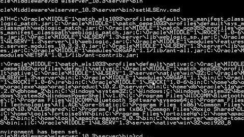 Creating Weblogic Domain From Command Prompt. (Windows)