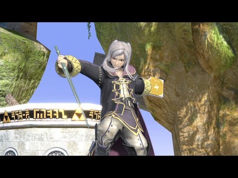 スマブラSP　究極巨大化女ルフレをふっとばす