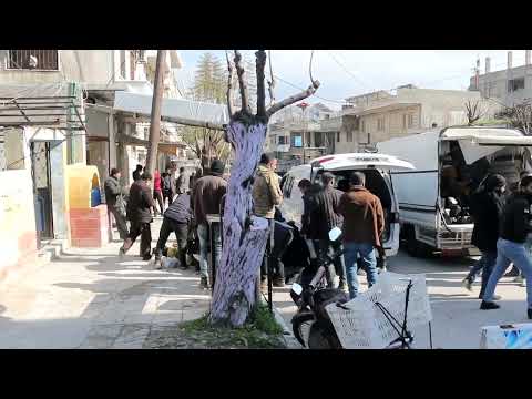 حملة تبرعات يطلقها أهالي وقرى ريف إدلب بهدف مواد إغاثية للمتضررين في المناطق المنكوبة جراء الزلزال