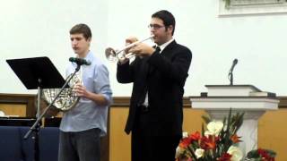 Brass Duet - Open the Eyes of My Heart Lord