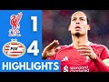 Liverpool Vs PSV Eindhoven 1 4 Highlights UEFA Champions League 2025 26 