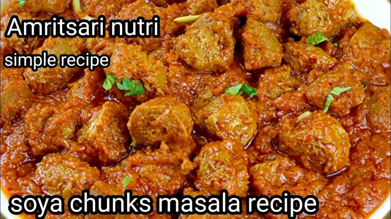 soyabeanRestaurant Style Soya CurryAMRITSARI NUTRI RecipeSoyabean