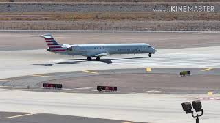 American Eagle CRJ-900 Take off from Phoenix Sky Harbor