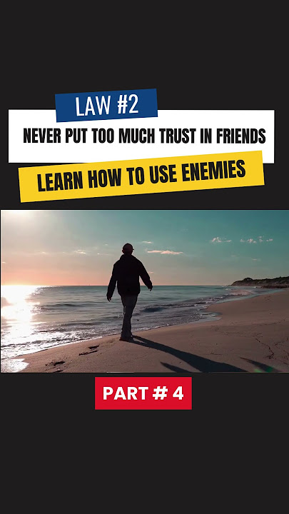 The Danger of Friends | Law 2 (Part 4) #shorts