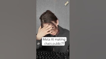 Meta AI making chats public? 😵‍💫