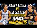 Saint Louis vs La Salle Woman’s Basketball Game Highlights 3 5 26
