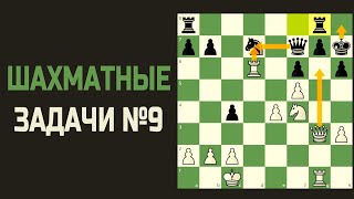 Шахматы задачи №9. Решаю шахматные задачки на мат