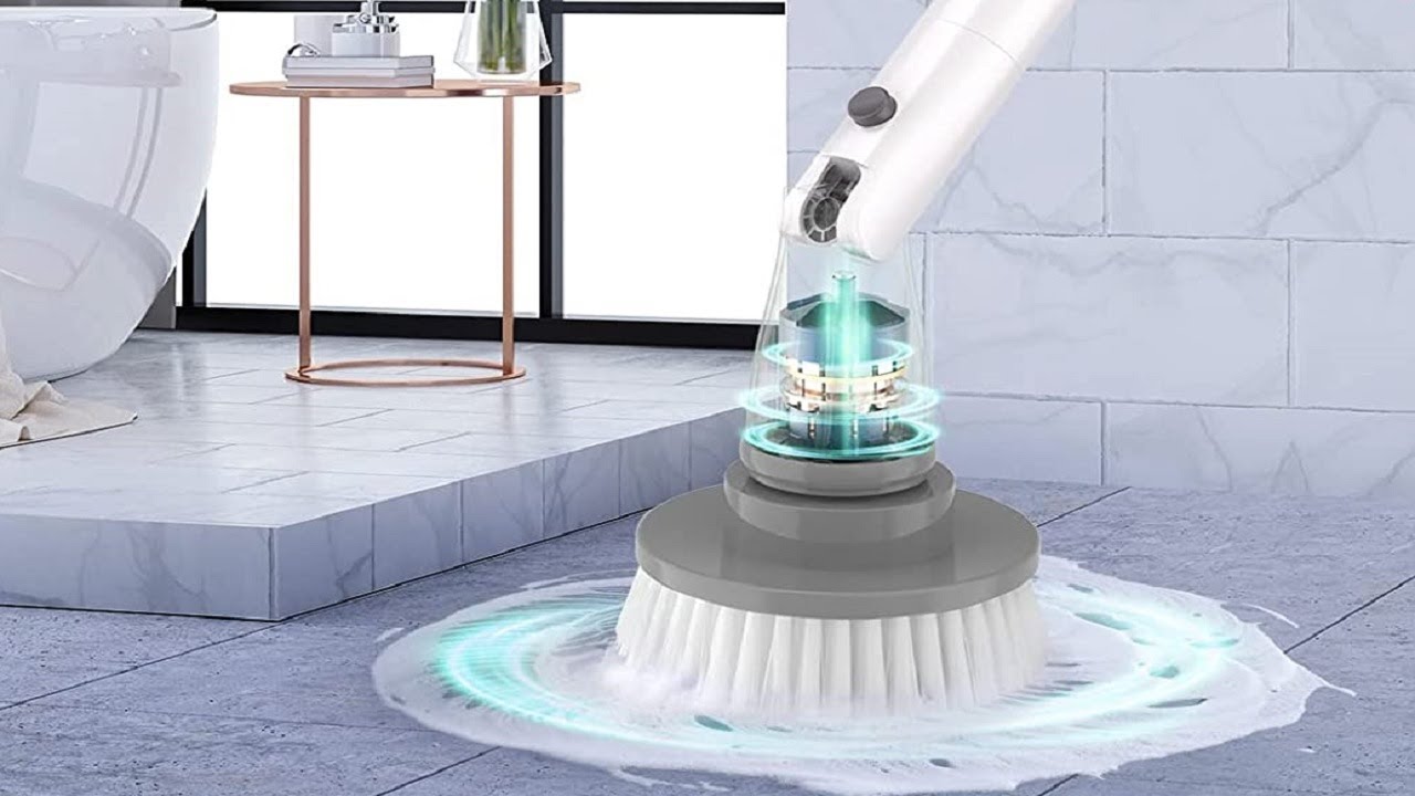 Eletalker Electric Spin Scrubber, Cordless Cleaning Brush with