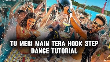 Tu Meri Main Tera - Hook Step Dance Tutorial | Kartik Aaryan, Ananya Panday 