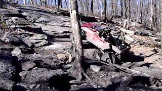 rausch creek hill climb in 1 ton TJ on maxxis Sticky tires