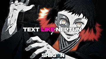 TEXT EFFECT @NEPTUN「 FREE PROJECT FILE 」- After effects「TUTORIAL」