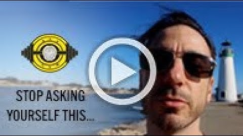 STOP Asking Yourself This 1 Question If You Want To Succeed