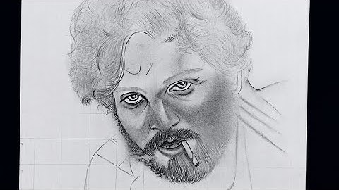 How to draw Alluarjun।। Pushpa Drawing ।। Outline tutorial Part-1 #puspa #alluarjun_drawing