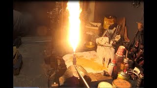 ガスバーナー 修理  ガス切断器の逆火　切断器の　銀ろう付け　江戸川区　藤井商店　藤井 直樹. gas welding cutting