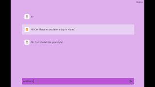 Python Streamlit Chatbot for Outfits - HER CODE CAMP