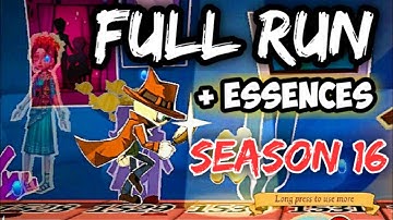 《Identity V》~  Full logic path run + opening essences | season 16