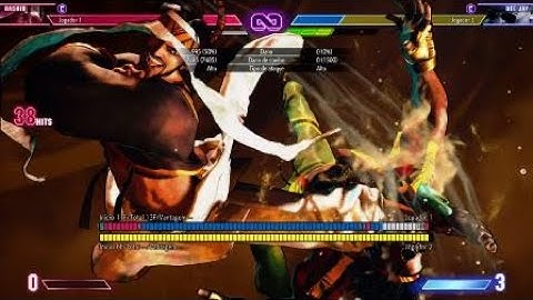 Street Fighter 6 - Rashid max damage(?)punish OD reversal combo