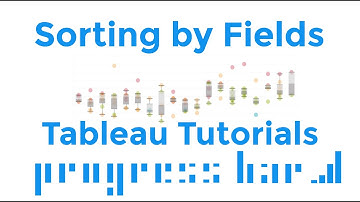 Tableau Tutorials - Sorting by fields in a view and sorting by fields not in a view