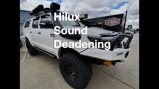Quieting a Hilux? Sound Deadening a dual cab with Car Builders