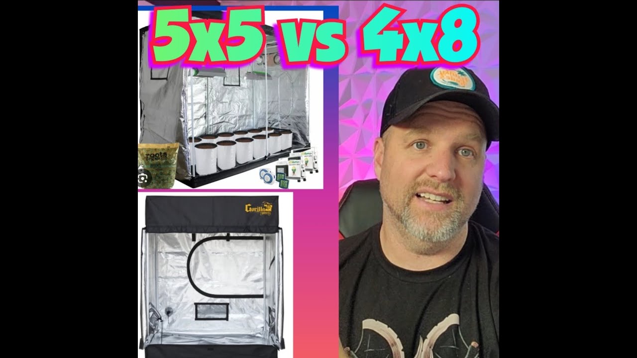 Ready for a Big Tent? 5x5 vs 4x8