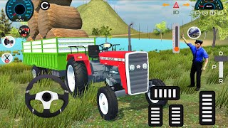 Real Tractor Games 2026 - Messy Ferguson 4x4 Cargo Transport Tractor Driving Game - Android GamePlay screenshot 3