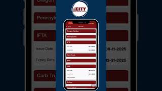 City Registration Service Mobile App User Manual