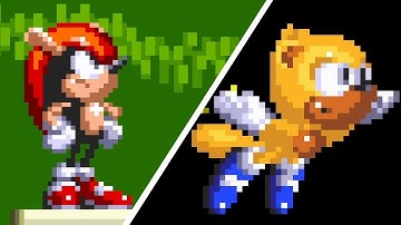 Sonic 3, but Mighty and Ray is the playable characters! [Sonic 3 A.I.R. mods Gameplay]