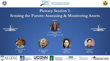 Panel Discussion: Sensing the Future: Assessing & Monitoring Transportation Assets