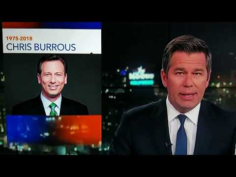 Chris Burrous " Funeral" KTLA 5's Coverage.